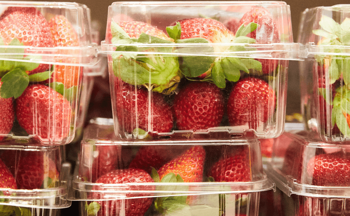 Fresas en supermercado de Australia. (EFE) 