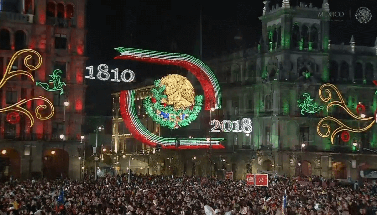 Grito de Independencia, la Ciudad de México de fiesta
