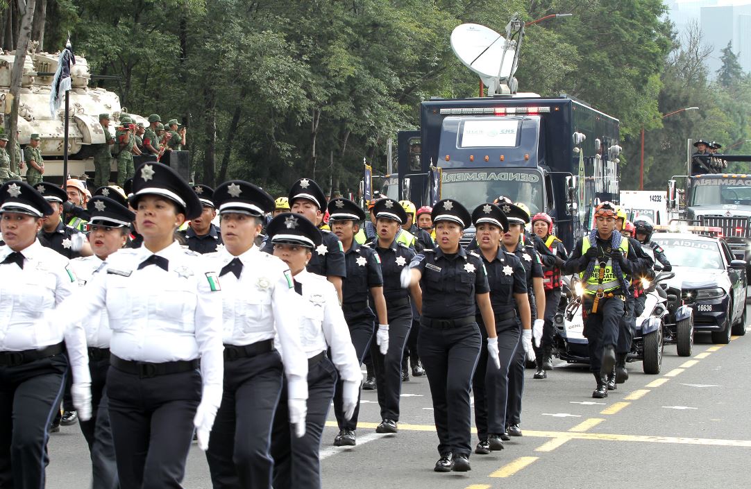 Desfile militar 16 septiembre habilitan alternativas viales