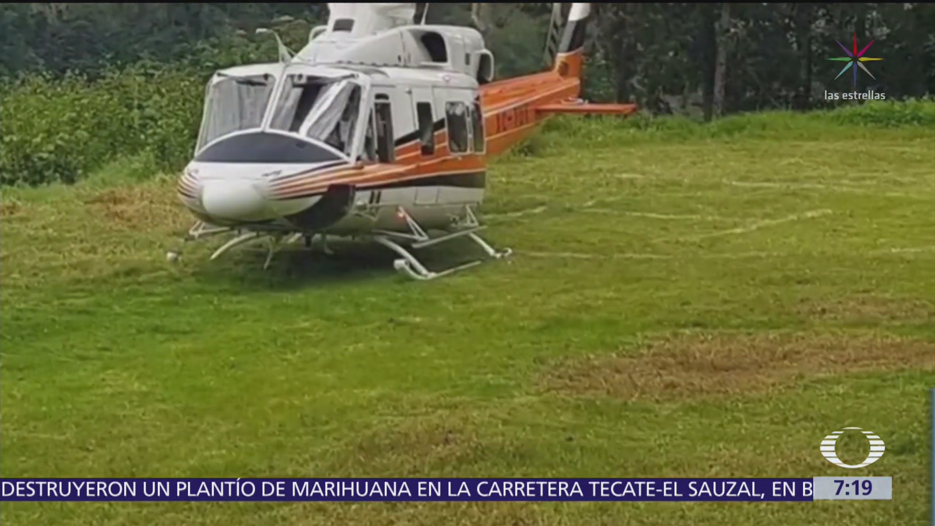 Helicóptero donde viajaba Manuel Velasco realiza aterrizaje de emergencia