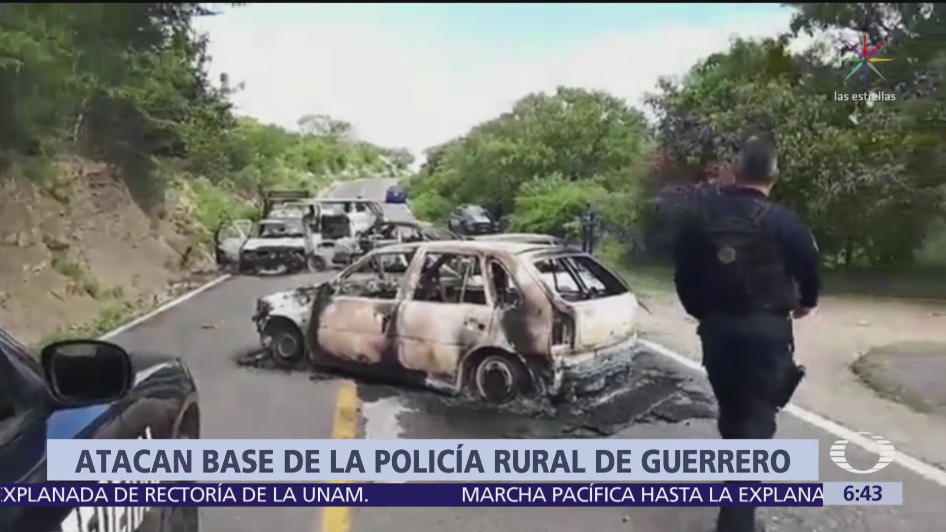 Hombres armados atacan base de Policía en Eduardo Neri, Guerrero