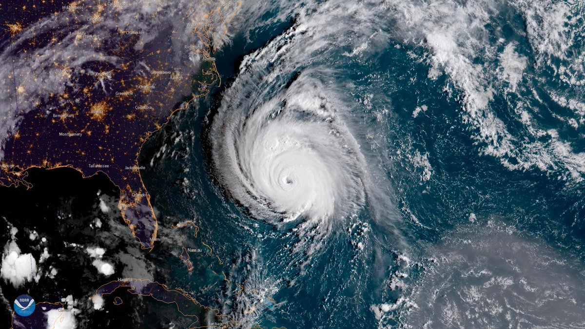 Huracán Florence se debilita a categoría 2; mantiene su potencial destructivo