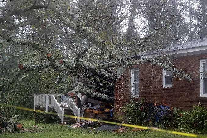 Suman cuatro muertos en Carolina del Norte por huracán 'Florence'
