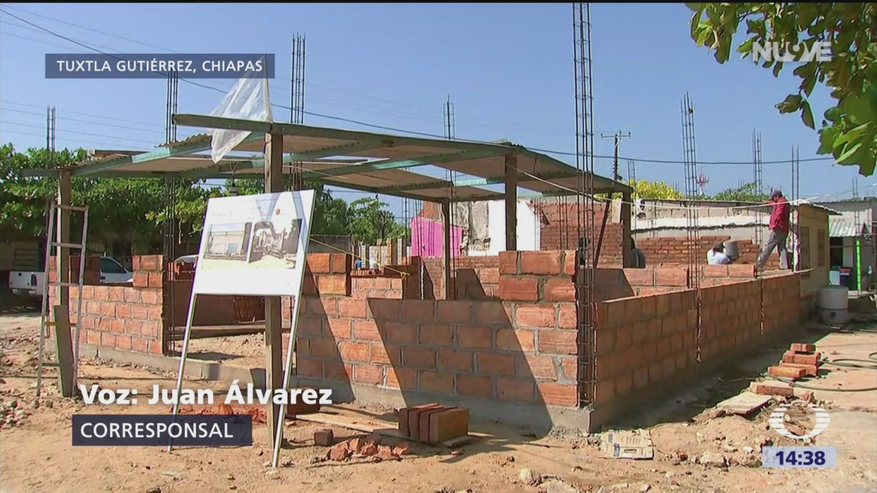 Inconformidad Chiapas Por Falta De Recursos Reconstrucción