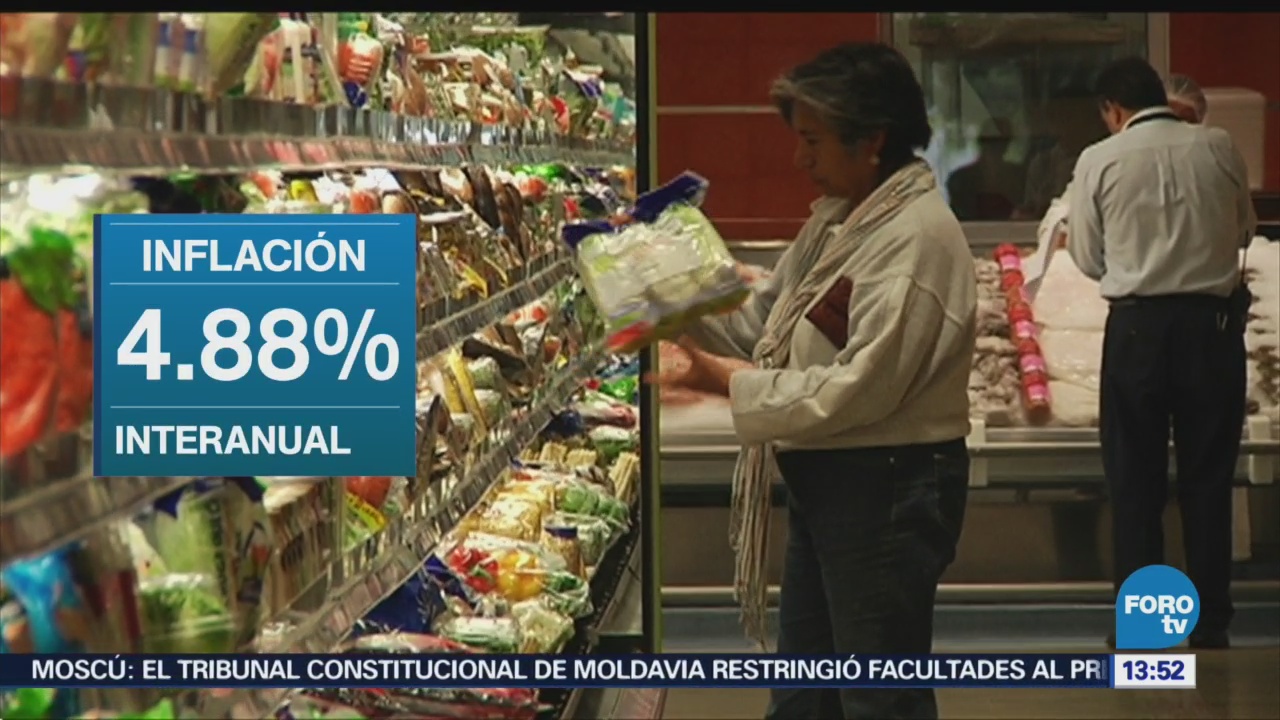 Inflación en México sube menos de lo esperado INEGI