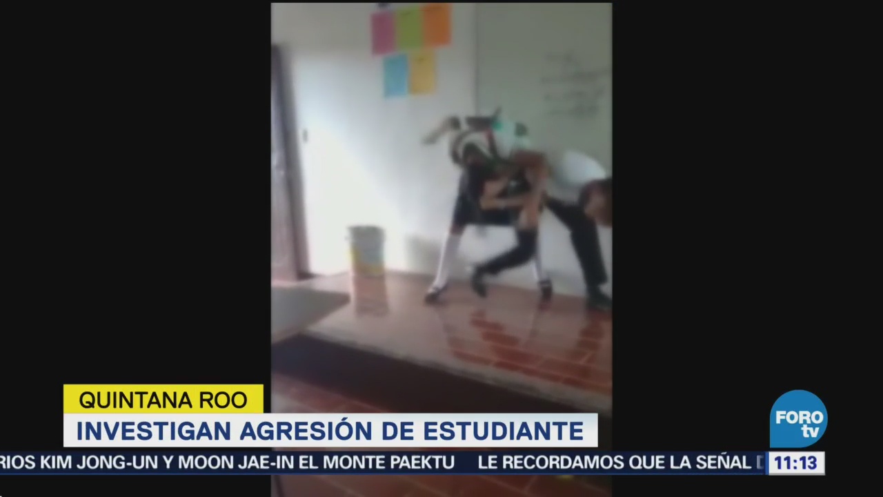 Investigan agresión de alumna en CECYTE de Quintana Roo