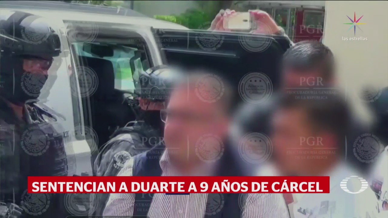 Javier Duarte Es Sentenciado Nueve Años Prisión