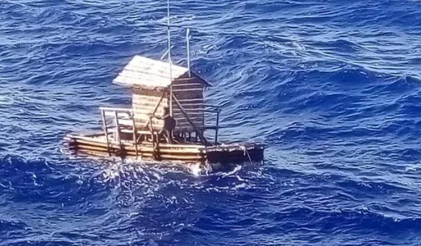 Indonesia: naufrago pasa 48 días en mar con trampa de peces