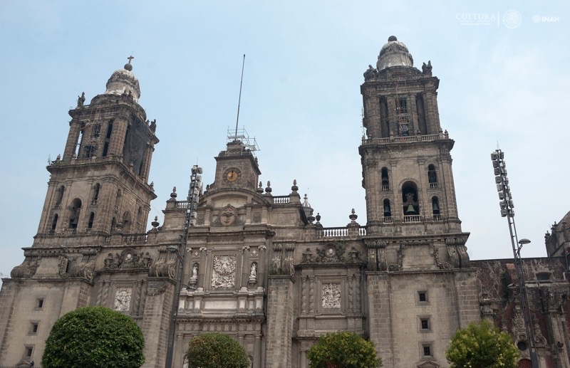 Catedral Metropolitana continúa en rehabilitación tras sismo del 19S