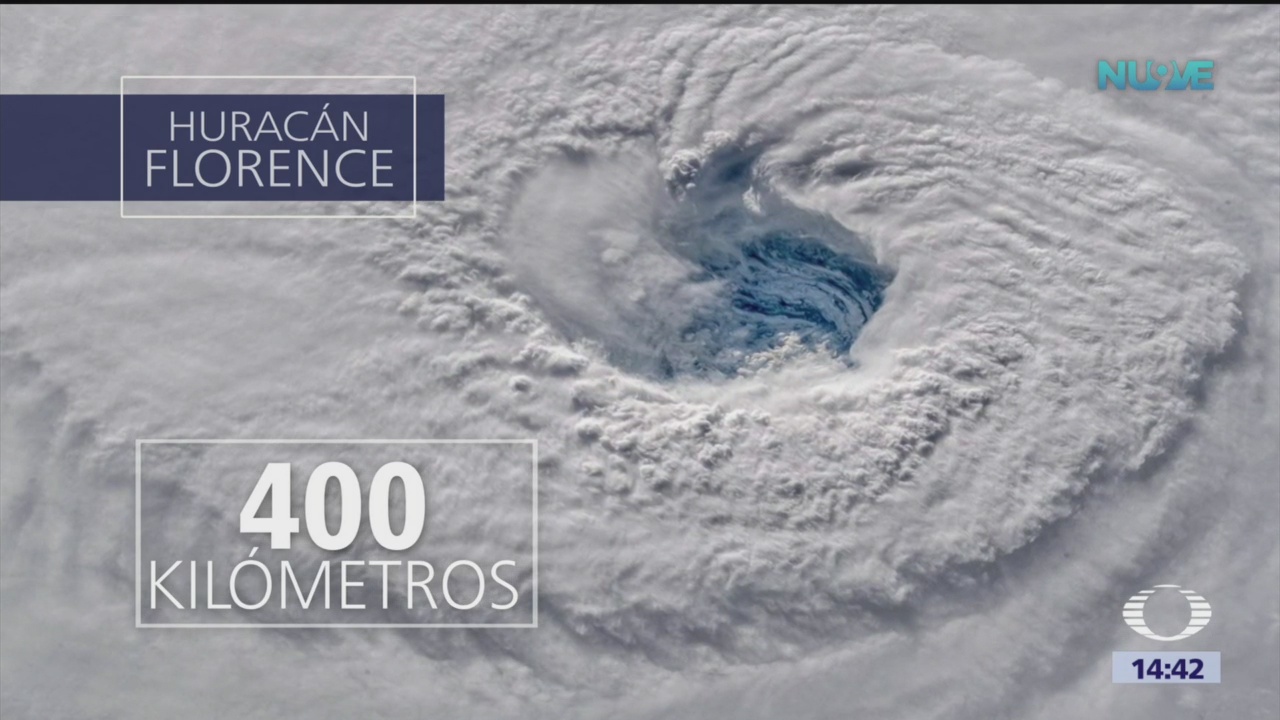 Astronauta Envía Imágenes Huracán Florence