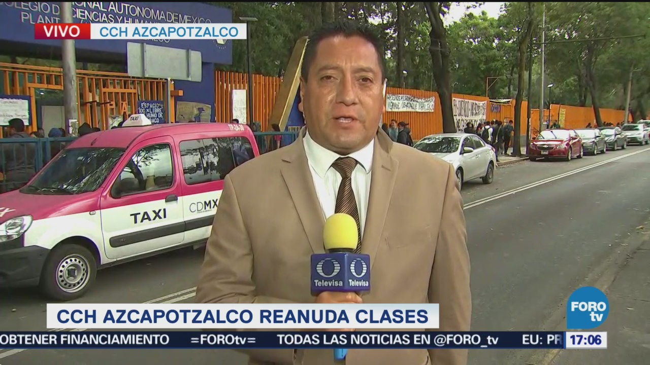 CCH Azcapotzalco Reanuda Clases 14:30 Horas Comenzaron A Llegar Los Alumnos