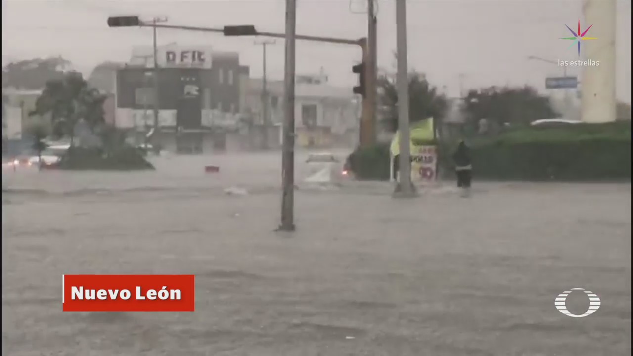 Lluvias afectan gran parte de México