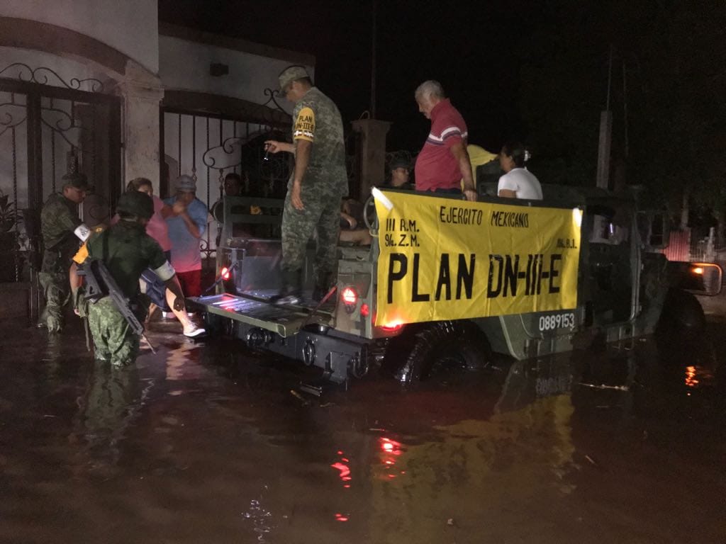 Lluvias en Sinaloa dejan tres muertos y tres personas desaparecidas