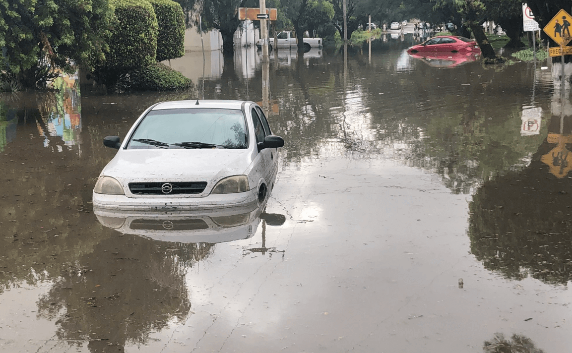 Lluvias fuertes afectan 15 municipios de Guanajuato
