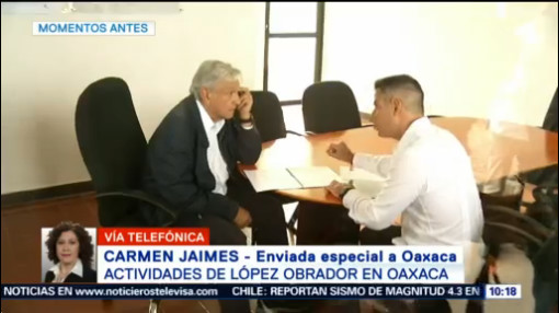 Andrés Manuel López Obrador Conmemora Sismos Septiembre Oaxaca AMLO