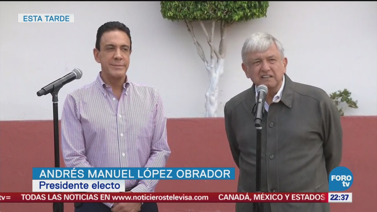 López Obrador Reúne Gobernador Omar Fayad