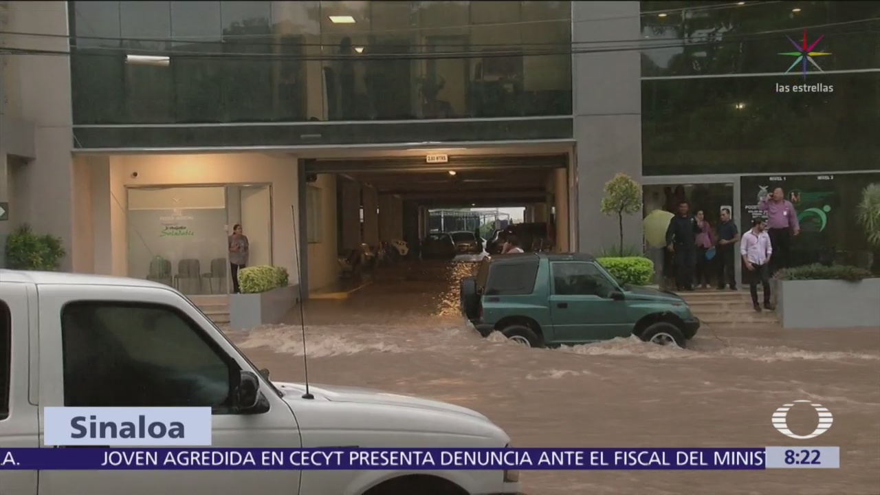 Los Mochis, Sinaloa, se encuentra en un 80 inundado