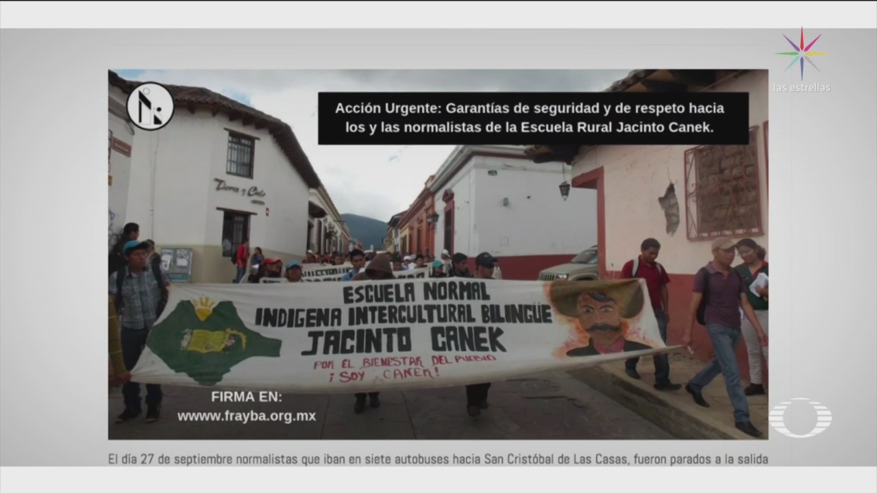 Indígenas Tzotziles Chiapas Retienen Estudiantes Normalistas
