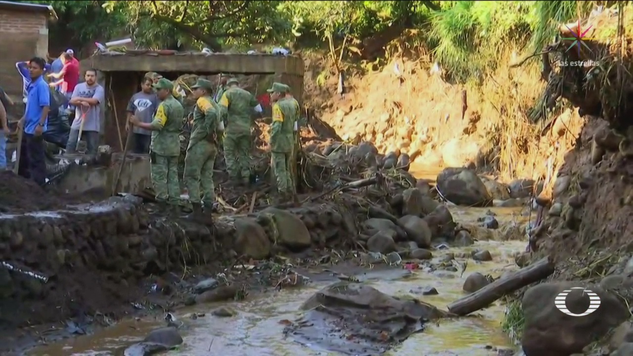Michoacán Continúa Recuento Daños Tromba Inundaciones