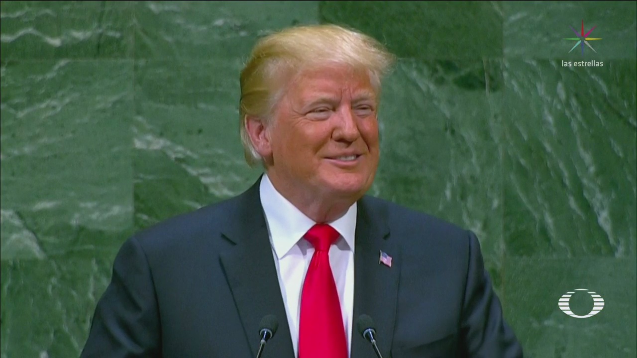 Donald Trump Hazmereir Asamblea General de ONU