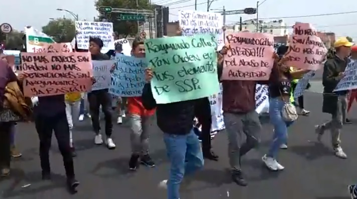 CDMX: Trifulca entre comerciantes de Tepito y policías