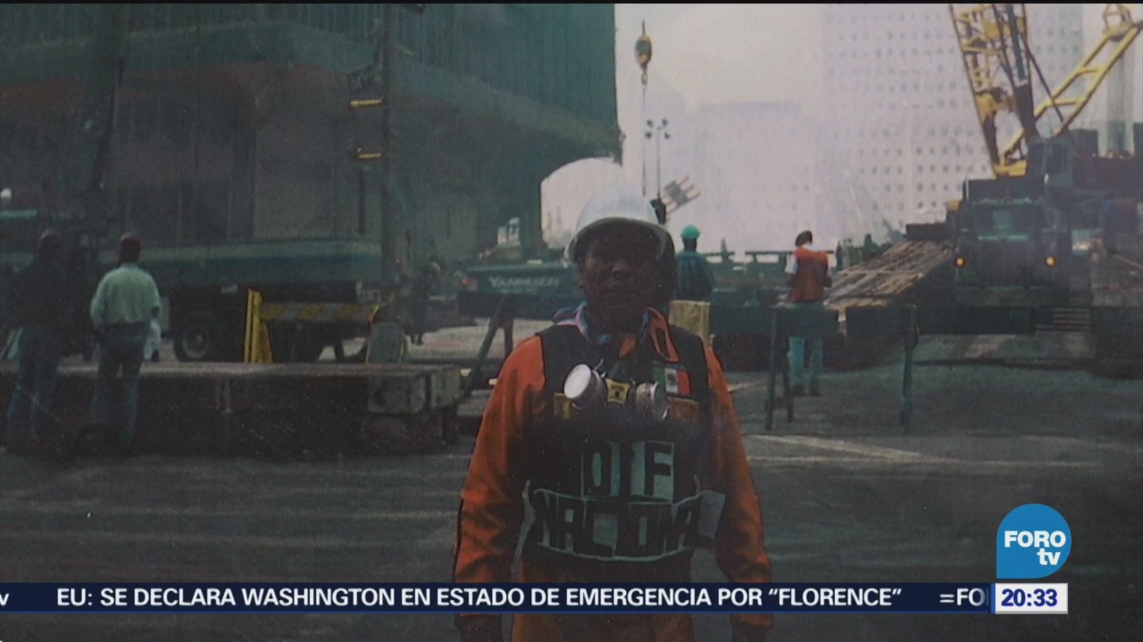Mexicano apoyó 27 días rescates tras ataque torres gemelas