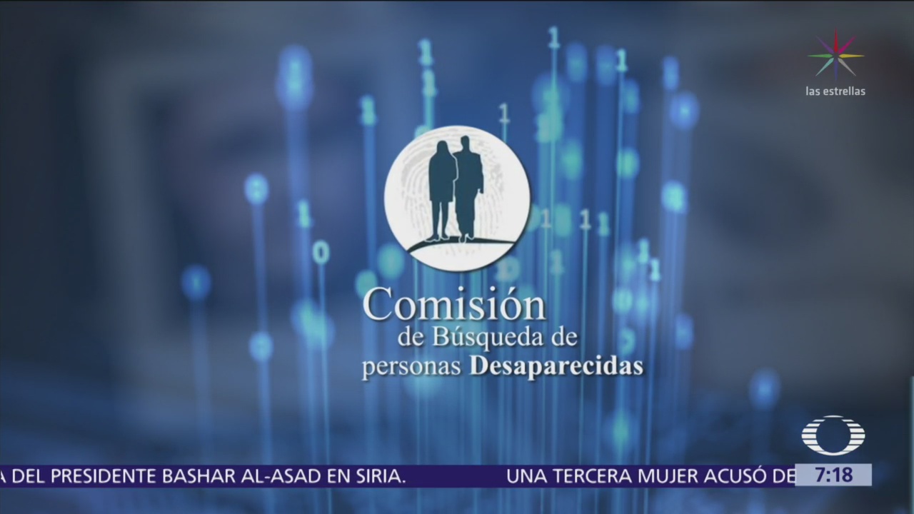 México conforma base de datos de personas desaparecidas