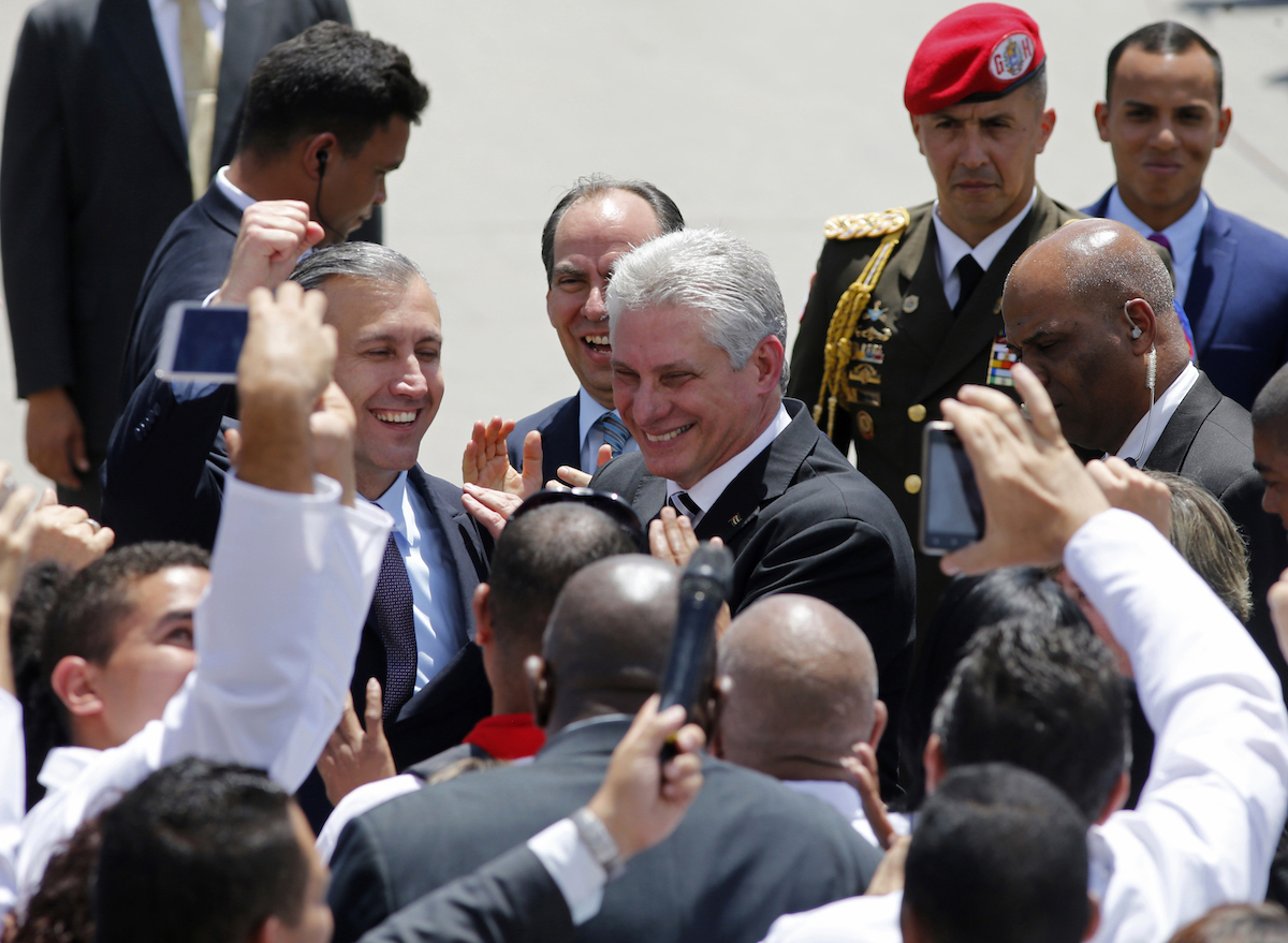 Miguel Díaz Canel AMLO López Obrador Presidente Cuba