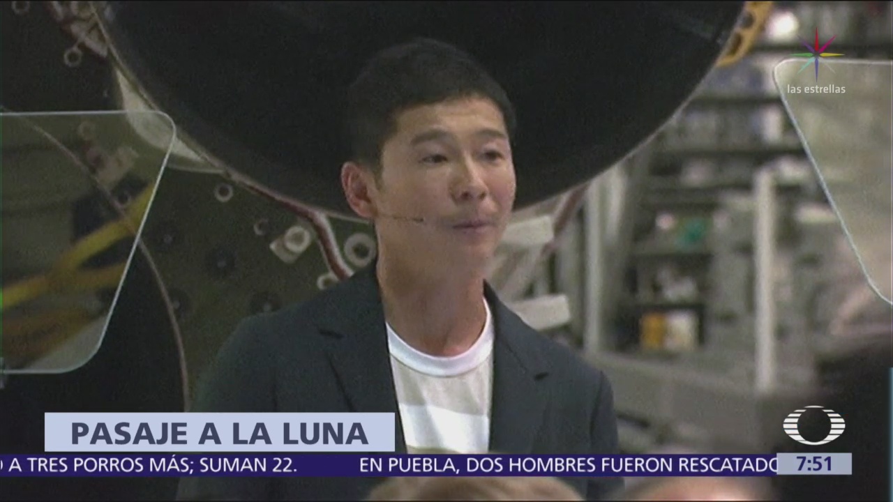 Millonario japonés Yusaku Maezawa será primer turista Luna