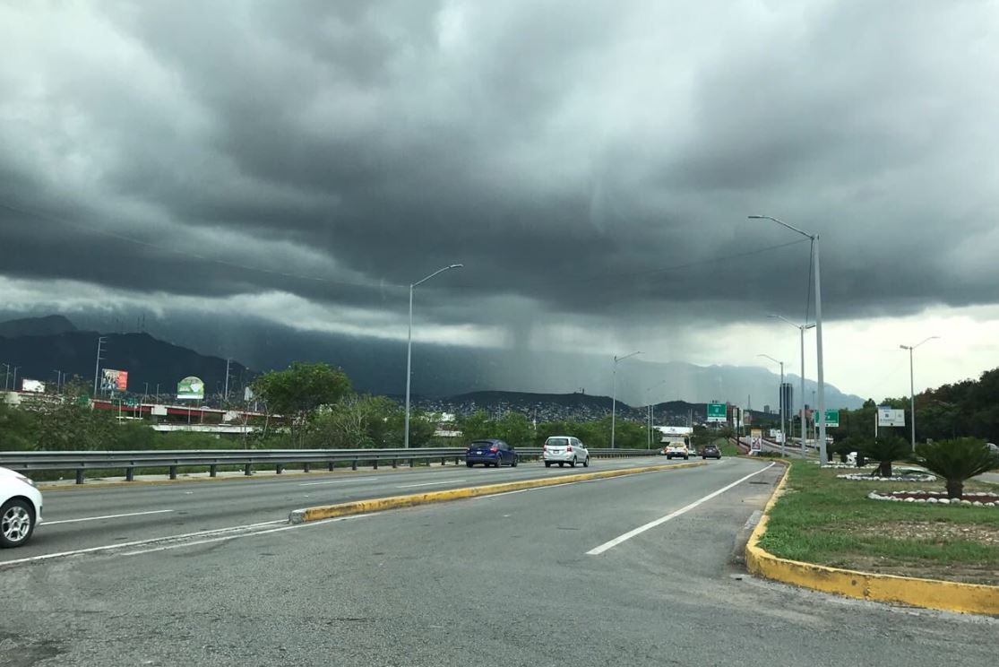 Lluvia en Nuevo León 16 de septiembre 2018