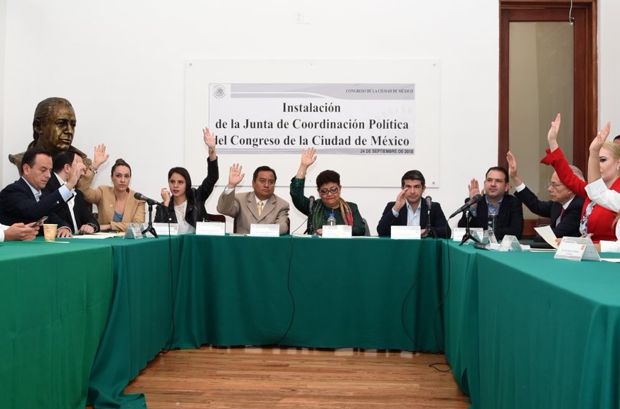 Morena se apodera del Congreso de la Ciudad de México