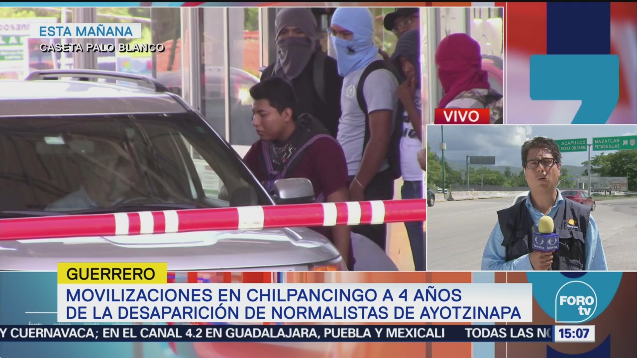Movilización Chilpancingo Cuatro Años Caso Ayotzinapa