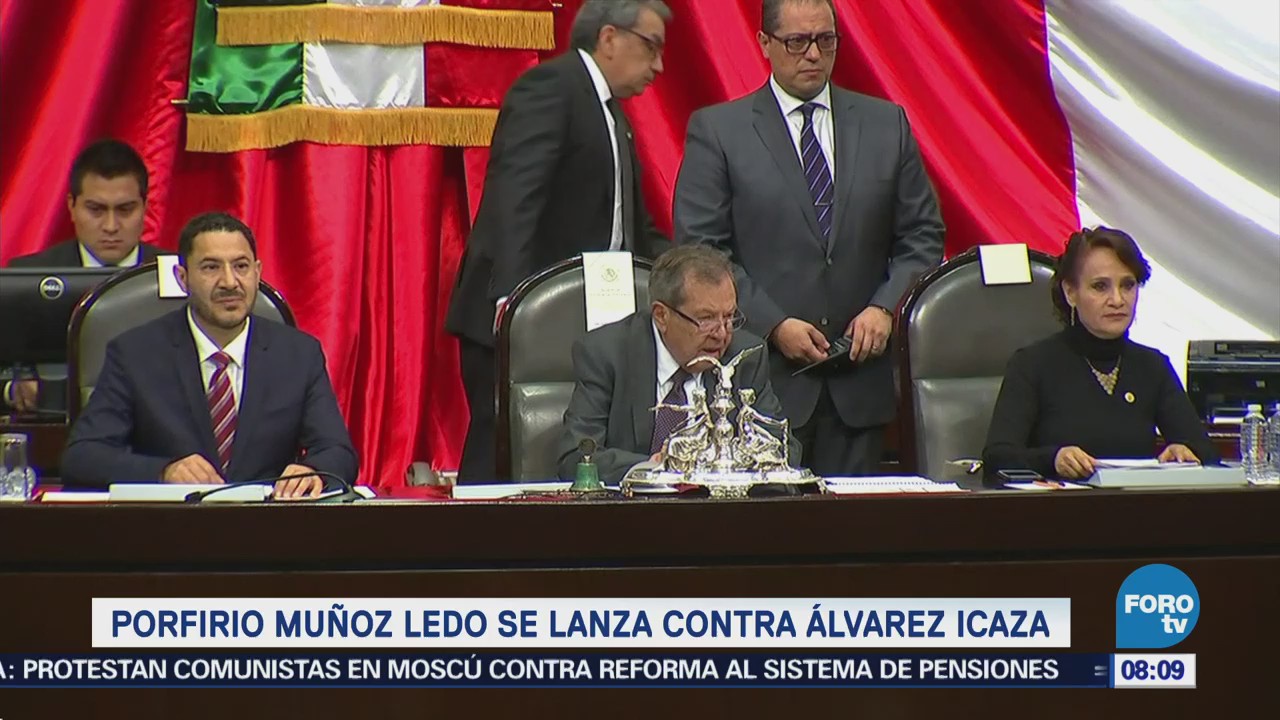 Muñoz Ledo le recuerda a Álvarez Icaza que no es independiente
