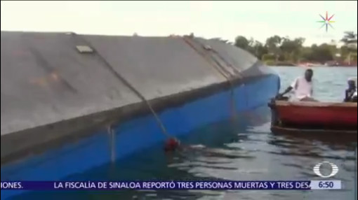 Naufragio de ferry en Lago Victoria de Tanzania deja cien muertos