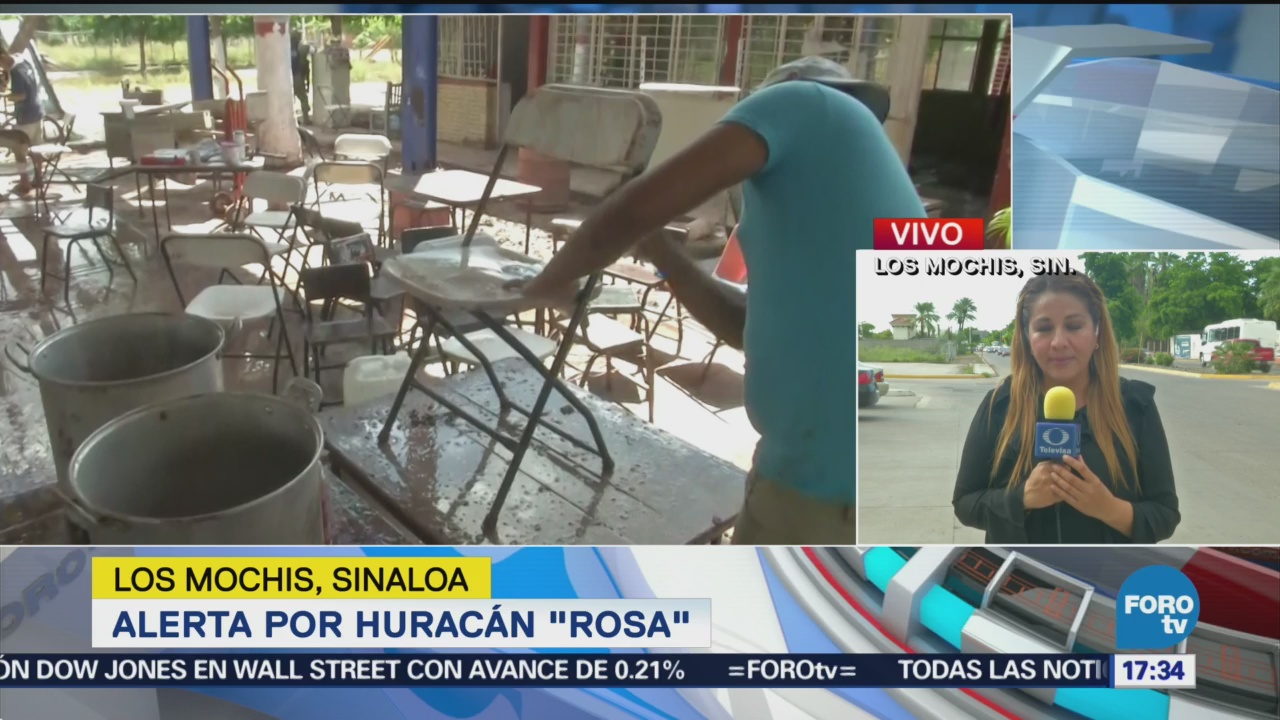 Activan Alerta Sinaloa Por Huracán Rosa