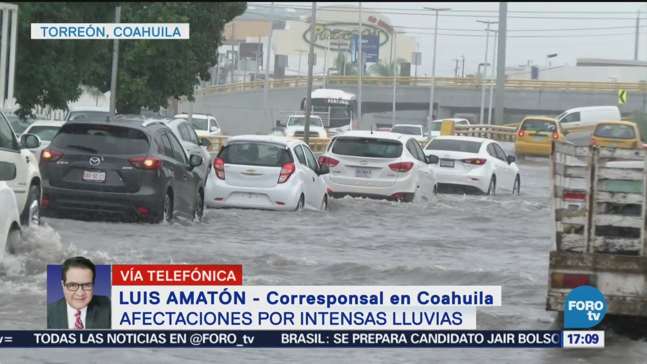Inundaciones Torreón Coahuila Intensas Lluvias Afectaciones