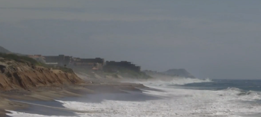 Lluvias del huracán 'Rosa' afectan Los Cabos, BCS