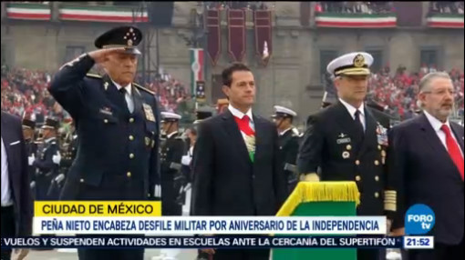 Peña Nieto Encabeza Desfile Militar EPN CDMX