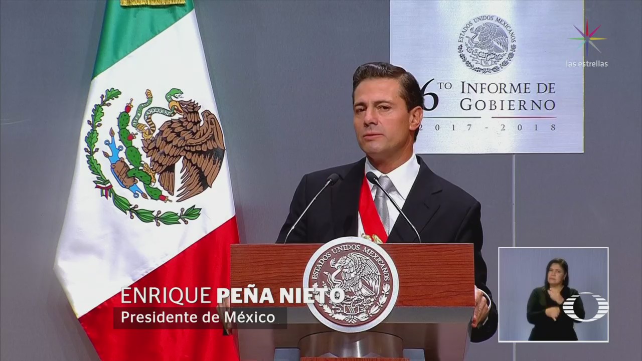 Peña Nieto hace balance de gestión en su último Informe