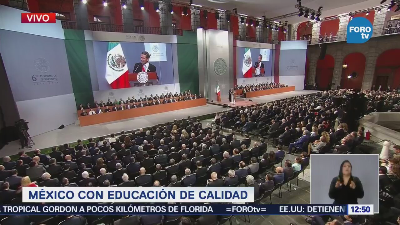Peña Nieto: Nuevo modelo educativo muestra primeros resultados