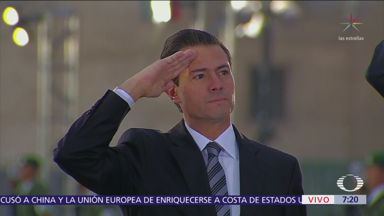 Peña Nieto rinde homenaje a víctimas de sismos 19-S