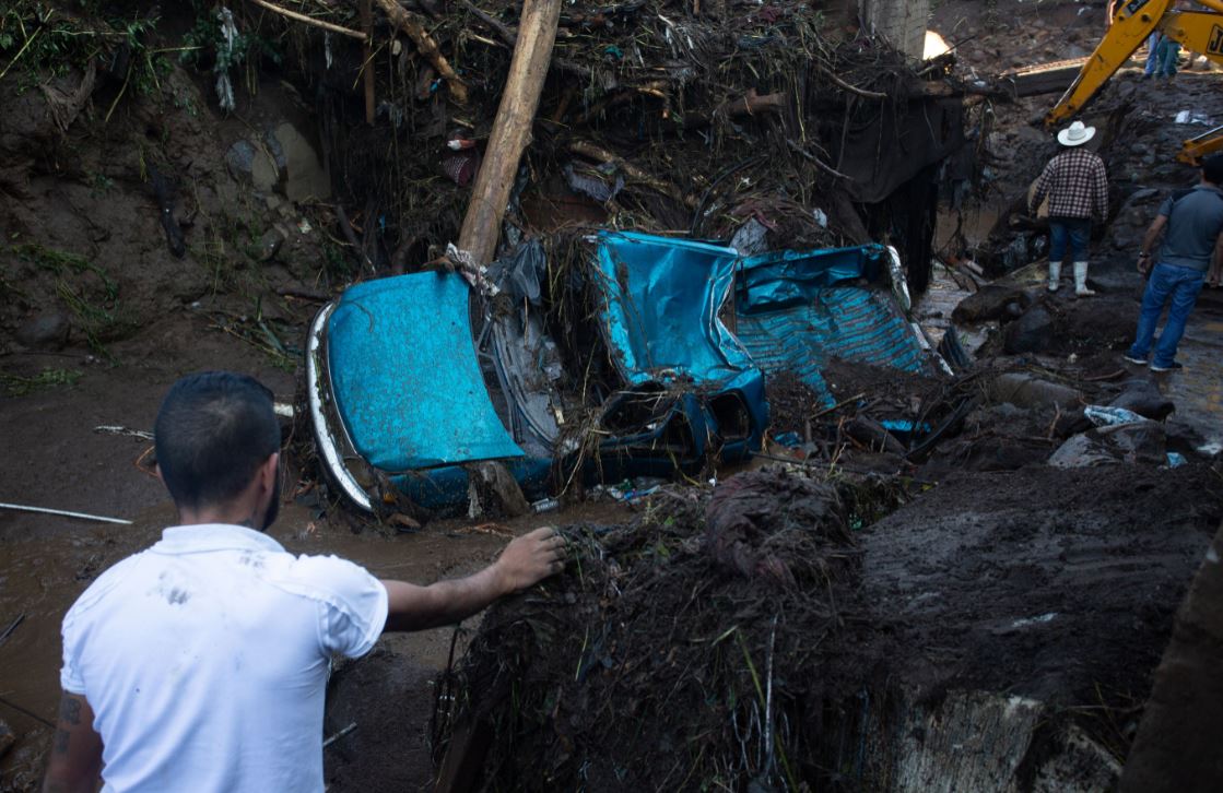 Suman siete muertos por lluvias en Peribán, Michoacán
