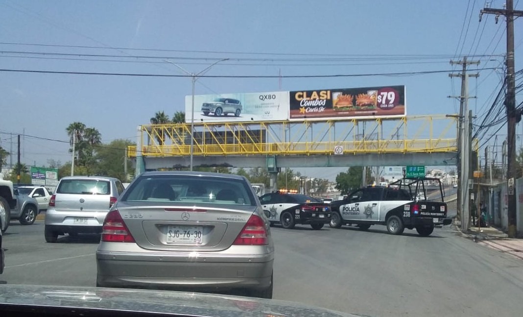 Persecución en Monterrey deja tres heridos; los delincuentes huyeron