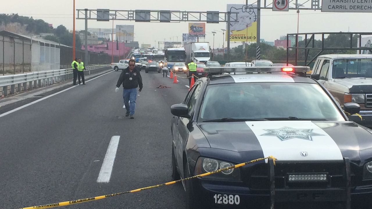 Accidente en la autopista México Pachuca provoca caos vial
