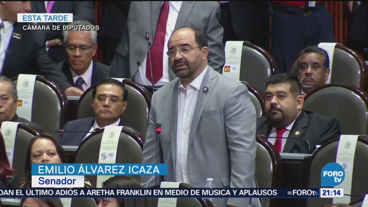 Porfirio Muñoz Ledo Lanza Contra Álvarez Icaza Presidente De La Mesa Directiva Cámara De Diputados, Porfirio Muñoz Ledo