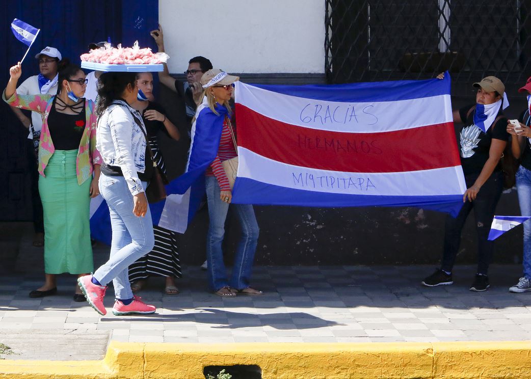 Marchan en Nicaragua para exigir la liberación de detenidos en protestas