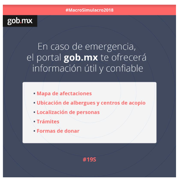 México activa protocolo digital de respuesta a emergencias 