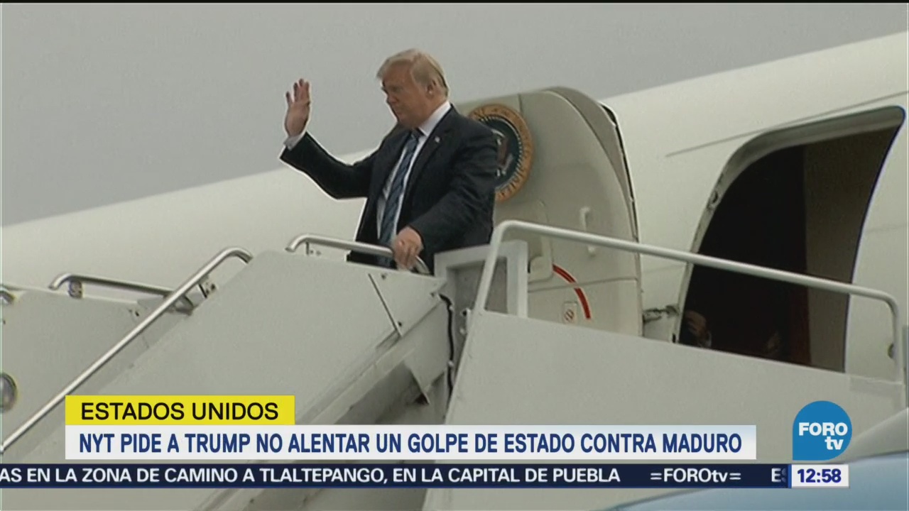 ‘Quédese fuera de Venezuela, señor Trump’: NYT