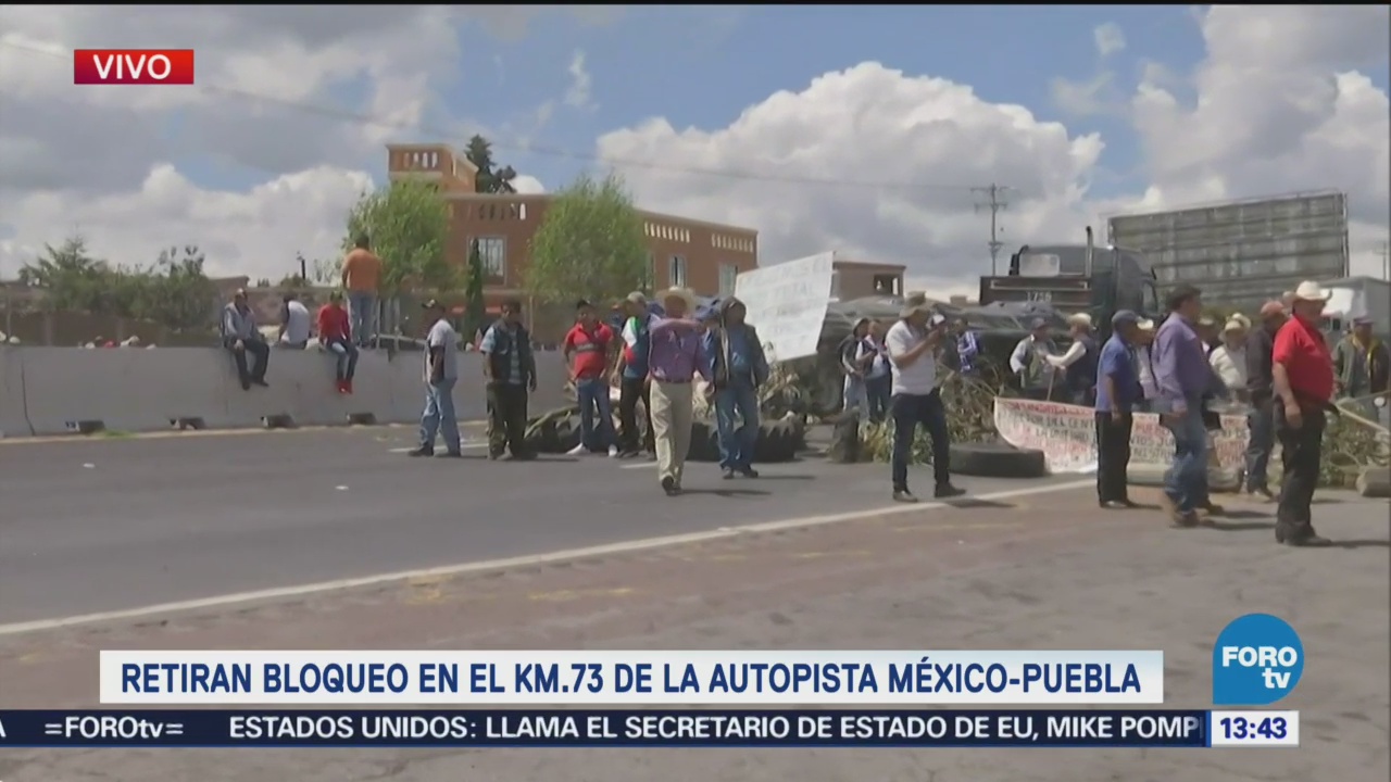 Reabren la autopista México Puebla, después de 5 horas