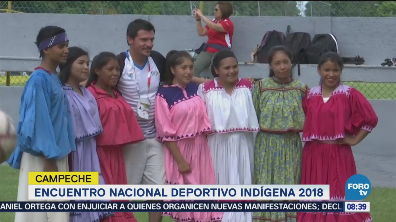 Realizan Campeche Encuentro Nacional Deportivo Indígena 2018